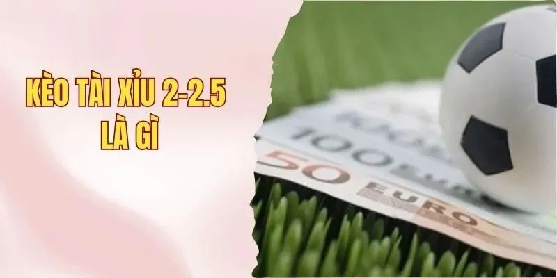 Giải thích kèo tài xỉu 2-2.5 là gì trong cá cược chuyên nghiệp